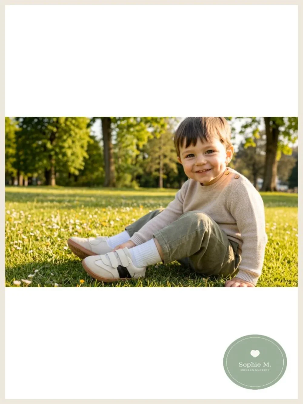 Toddler First Walk Sneakers Wide Toe Box Non-Slip Hook & Loop Breathable Canvas